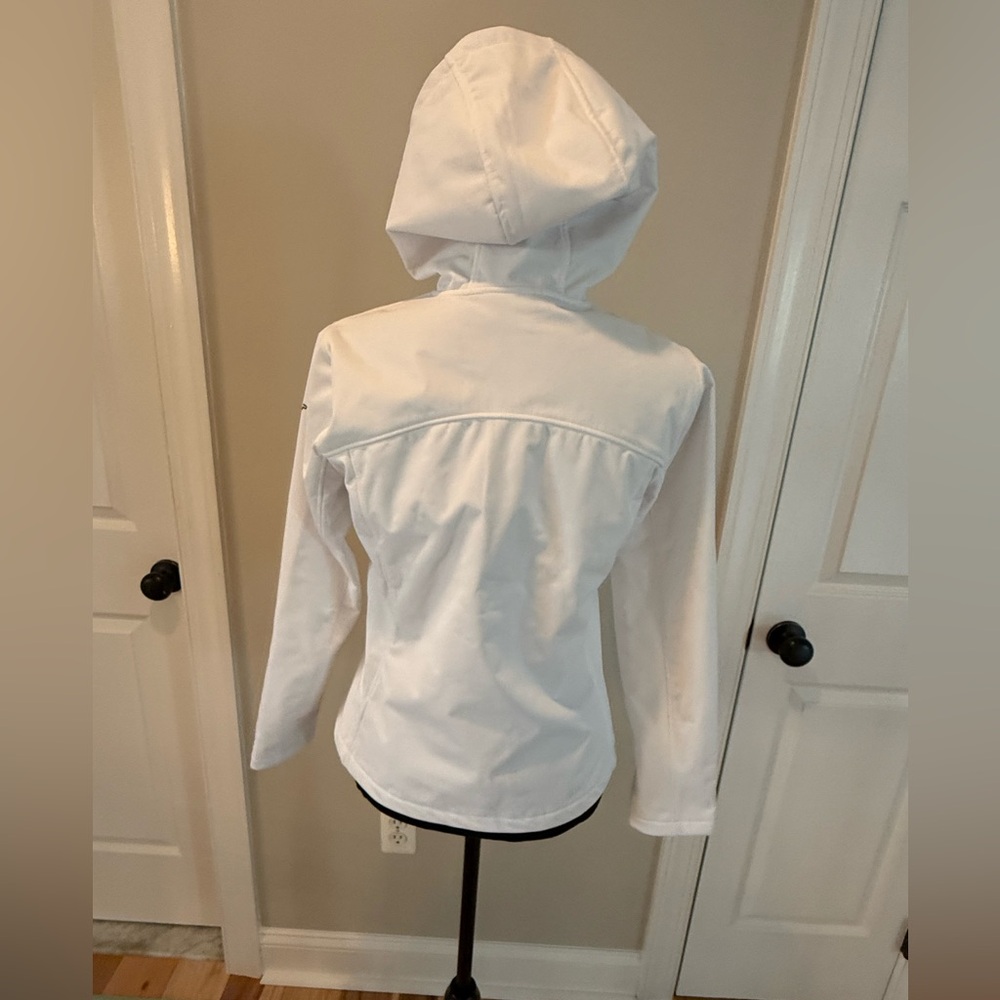 Spyder Hooded full zip medium weight coat NEW WITH TAGS size small - Picture 3 of 6